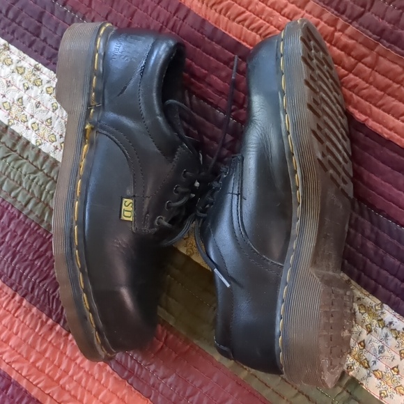 DR MARTEN* steel toe industrial shoe non slip oil resistant sole made in England - Picture 4 of 15